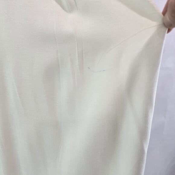 Chubbies Shirt Mens Medium Off White Lotus Button Sleeve Sunday Short Sleeve - Picture 2 of 13